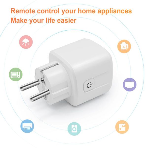 smart power plugs voice control energy monitor 16a plug wifi socket eu outlet timing remote for alexa google home smartlife app
smart power plugs voice control energy monitor 16a plug wifi socket eu outlet timing remote for alexa google home smartlife app