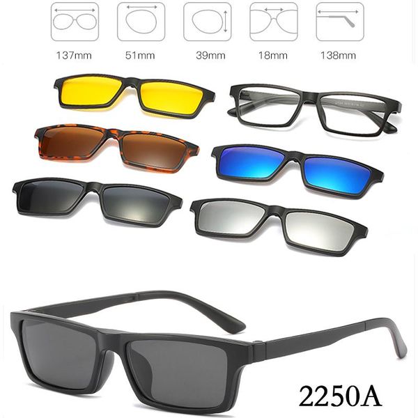 sunglasses 5 in 1 custom men women polarized optical magnetic clip magnet on polaroid sun glasses, White;black
sunglasses 5 in 1 custom men women polarized optical magnetic clip magnet on polaroid sun glasses, White;black