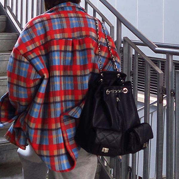 outdoor bags draw double shoulder bag 2021 lingge embroidered tide lady backpack korean version single schoolbag
outdoor bags draw double shoulder bag 2021 lingge embroidered tide lady backpack korean version single schoolbag