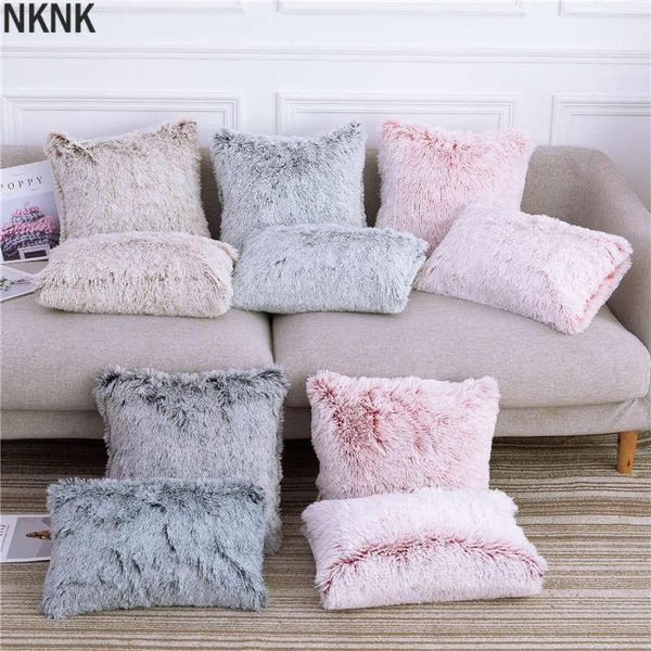 cushion/decorative pillow soft comfortable fluffy solid plush square winter cushion cover modern throw case car sofa decor supplies 45*45cm
cushion/decorative pillow soft comfortable fluffy solid plush square winter cushion cover modern throw case car sofa decor supplies 45*45cm