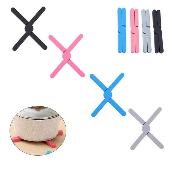 mats & pads silicone kitchen foldable pot trivet non-slip anti-scalding pad special tools
mats & pads silicone kitchen foldable pot trivet non-slip anti-scalding pad special tools