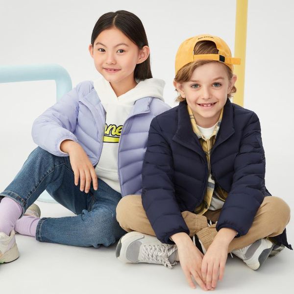 down coat bosideng children's autumn and winter lightweight jacket 2021 stand collar simple leisure skin friendly, Blue;gray
down coat bosideng children's autumn and winter lightweight jacket 2021 stand collar simple leisure skin friendly, Blue;gray