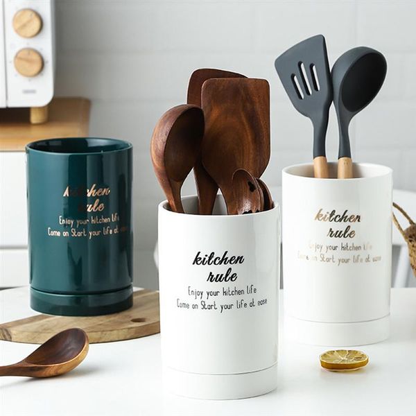 storage bottles & jars ceramics chopsticks box kitchen spoon holder tableware drainer (green, golden english sentence style)
storage bottles & jars ceramics chopsticks box kitchen spoon holder tableware drainer (green, golden english sentence style)