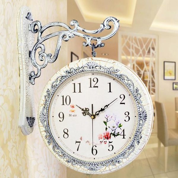 wall clocks double-side clock living room clock-hanging watch silent european creative household double-face quartz 50c011
wall clocks double-side clock living room clock-hanging watch silent european creative household double-face quartz 50c011