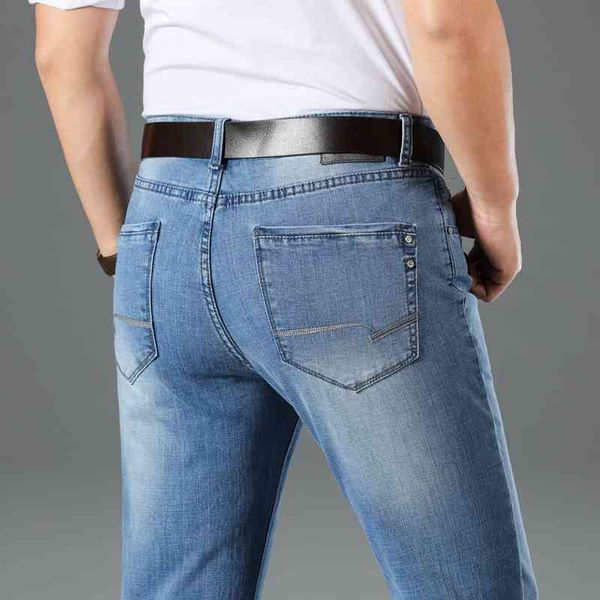 men's jeans autumn classic style stretch slim blue business casual cotton regular fit denim pants male brand trousers 2lgi
men's jeans autumn classic style stretch slim blue business casual cotton regular fit denim pants male brand trousers 2lgi