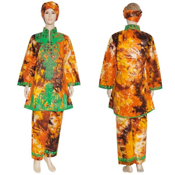 bazin riche dashiki shirt pants set vetement femme 2021 african embroidery clothes long sleeve trousers suit with turban ethnic clothing, Red
bazin riche dashiki shirt pants set vetement femme 2021 african embroidery clothes long sleeve trousers suit with turban ethnic clothing, Red
