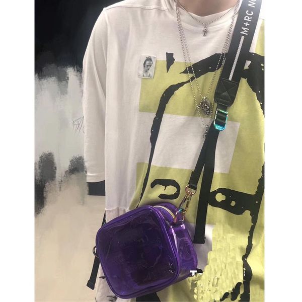 boy girl fashion m+rc noir crossbody bags hip hop couple purple orange fluorescent green transparent shoulder bag waist
boy girl fashion m+rc noir crossbody bags hip hop couple purple orange fluorescent green transparent shoulder bag waist