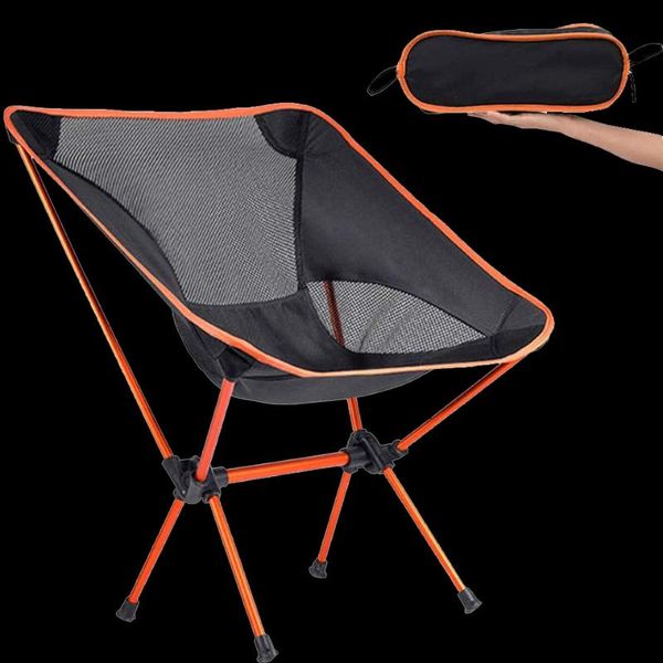 ultralight folding chair superhard high load outdoor camping portable beach hiking picnic seat fishing accessories
ultralight folding chair superhard high load outdoor camping portable beach hiking picnic seat fishing accessories