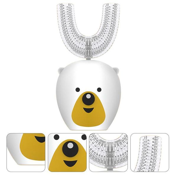 smart electric toothbrush 1pc u-shape cute bear type tooth cleaner oral cleaning brush
smart electric toothbrush 1pc u-shape cute bear type tooth cleaner oral cleaning brush