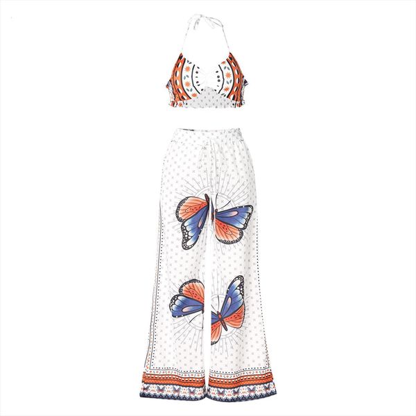 casual two piece clothes women pant set white butterfly printed pattern long comfortable pants s  l xl, Black;white 
casual two piece clothes women pant set white butterfly printed pattern long comfortable pants s  l xl, Black;white