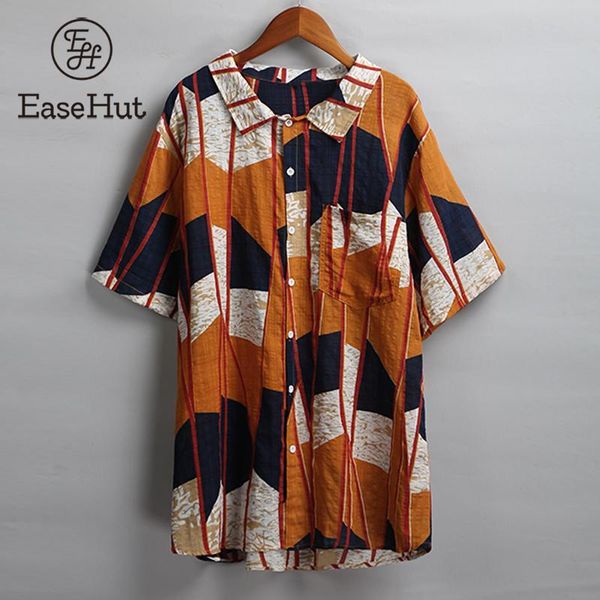 men's casual shirts easehut men cotton linen blouse striped print 4xl plus size loose streetwear turn down collar short sleeve summer, White;black
men's casual shirts easehut men cotton linen blouse striped print 4xl plus size loose streetwear turn down collar short sleeve summer, White;black