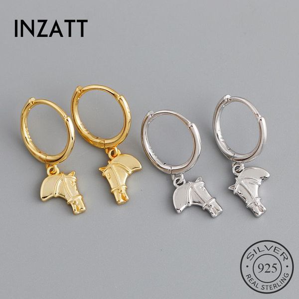 hoop & huggie inzareal 925 sterling silver horse earrings for fashion women hiphop fine jewelry 18k gold minimalist animal accessories, Golden;silver
hoop & huggie inzareal 925 sterling silver horse earrings for fashion women hiphop fine jewelry 18k gold minimalist animal accessories, Golden;silver