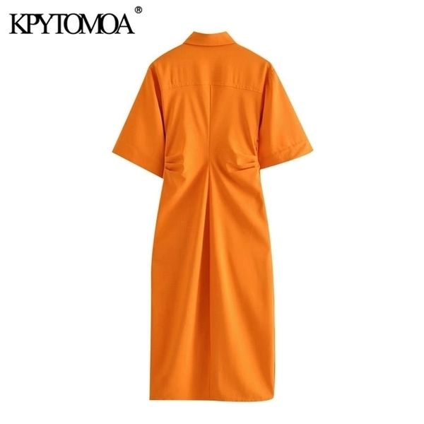 kpytomoa women 2021 chic fashion button-up draped midi shirt dress vintage short sleeve side zipper female dresses vestidos, Black;gray
kpytomoa women 2021 chic fashion button-up draped midi shirt dress vintage short sleeve side zipper female dresses vestidos, Black;gray