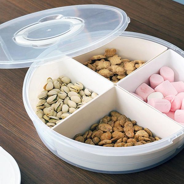 dishes & plates storage tray 4 compartment dried fruit snack plate transparent desknut candy serving container organizer box
dishes & plates storage tray 4 compartment dried fruit snack plate transparent desknut candy serving container organizer box
