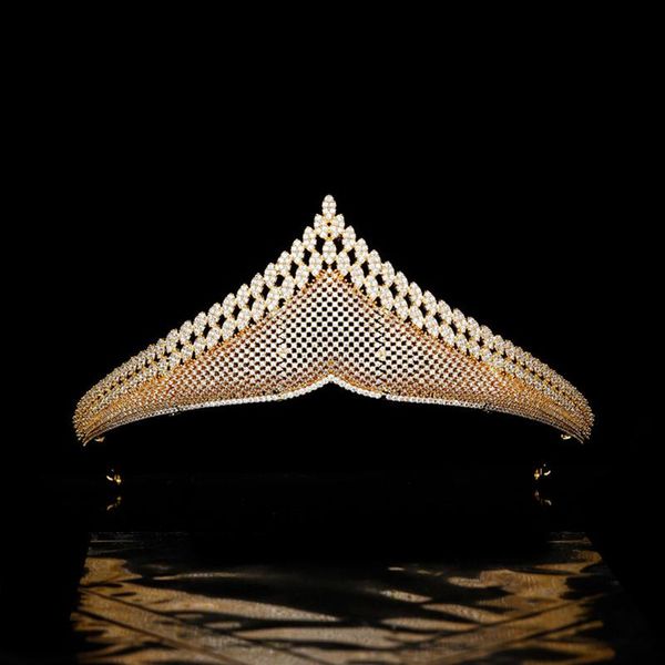 hair clips & barrettes 3a cubic zircon golden tiaras bridal wedding crowns bride headband accessories for wed party prom hq0335, Golden;silver
hair clips & barrettes 3a cubic zircon golden tiaras bridal wedding crowns bride headband accessories for wed party prom hq0335, Golden;silver