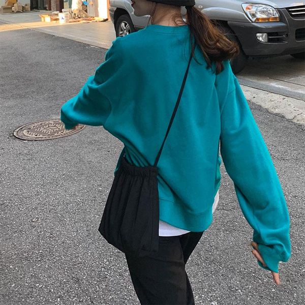 women's hoodies & sweatshirts 9 colors autumn 2021 preppy style women solid color basic long sleeve thick sweatshirt womens pullovers (, Black
women's hoodies & sweatshirts 9 colors autumn 2021 preppy style women solid color basic long sleeve thick sweatshirt womens pullovers (, Black