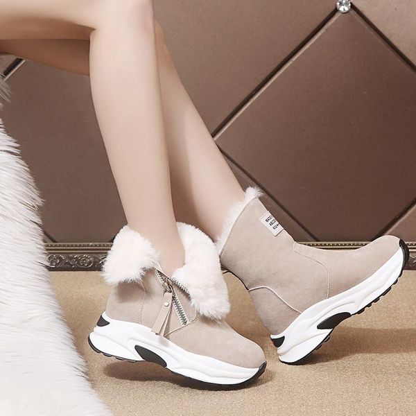boots zipper snow for women 2021 winter suede platform ankle ladies casual warm plush woman bota mujer, Black
boots zipper snow for women 2021 winter suede platform ankle ladies casual warm plush woman bota mujer, Black