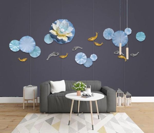 wallpapers stereo lotus koi nine fish illustration wall mural custom po 3d wallpaper living room sofa
wallpapers stereo lotus koi nine fish illustration wall mural custom po 3d wallpaper living room sofa