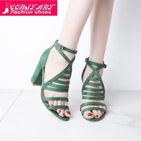 women buckle sandals 2021 summer multi-color casual dance party beach high-heeled bohemia gladiator 522, Black
women buckle sandals 2021 summer multi-color casual dance party beach high-heeled bohemia gladiator 522, Black