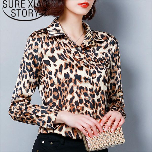 women's blouses & shirts womens and blusas mujer de moda 2021 plus size women button leopard office lady turn-down collar 2226 50, White
women's blouses & shirts womens and blusas mujer de moda 2021 plus size women button leopard office lady turn-down collar 2226 50, White