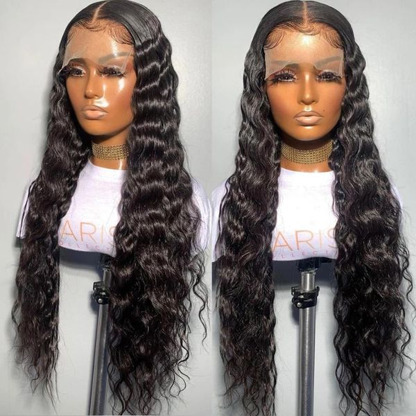 lace wigs deep wave 13x4 front human hair for black women 180% high density brazilan remy pre plucked bleached knots, Black;brown
lace wigs deep wave 13x4 front human hair for black women 180% high density brazilan remy pre plucked bleached knots, Black;brown