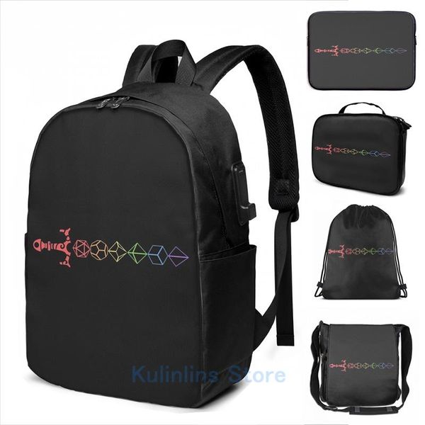 backpack funny graphic print rainbow polyhedral dice sword tablerpg usb charge men school bags women bag travel laptop
backpack funny graphic print rainbow polyhedral dice sword tablerpg usb charge men school bags women bag travel laptop