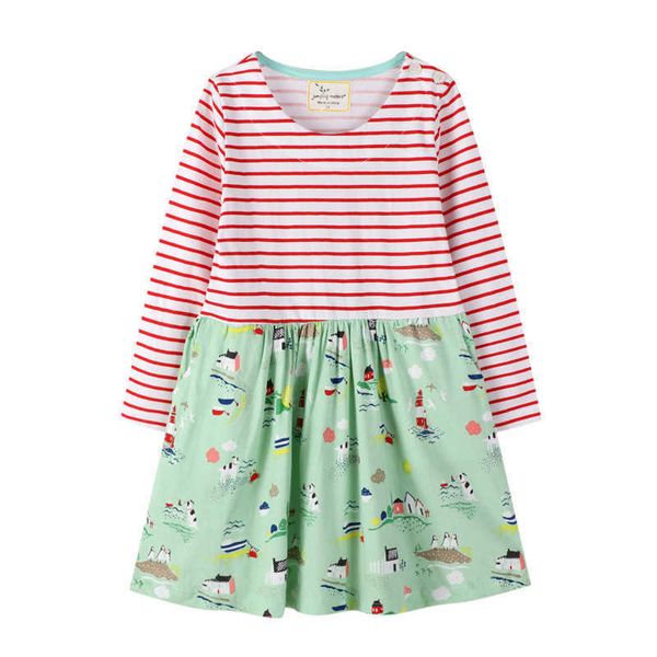 jumping meters long sleeve princess dresses for baby girls cotton clothing fashion selling children's autumn dress 210529, Red;yellow
jumping meters long sleeve princess dresses for baby girls cotton clothing fashion selling children's autumn dress 210529, Red;yellow