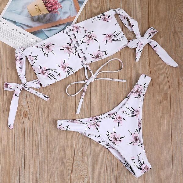 one-piece suits flower print bandeau bikini double-sided swimsuit female swimwear women two-pieces set bather bathing suit
one-piece suits flower print bandeau bikini double-sided swimsuit female swimwear women two-pieces set bather bathing suit