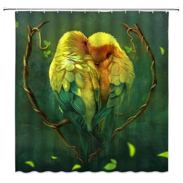 sztnsm birds shower curtain valentine's day theme colorful animal parrot couple fall in love, 70x70 inch polyester fabric
sztnsm birds shower curtain valentine's day theme colorful animal parrot couple fall in love, 70x70 inch polyester fabric