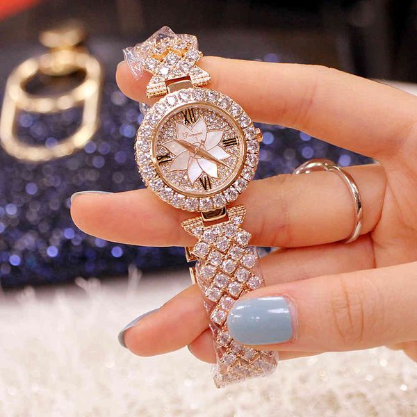 watch full diamond fashion 2021 timini zircon women's bracelet quartz waterproof, Slivery;brown
watch full diamond fashion 2021 timini zircon women's bracelet quartz waterproof, Slivery;brown
