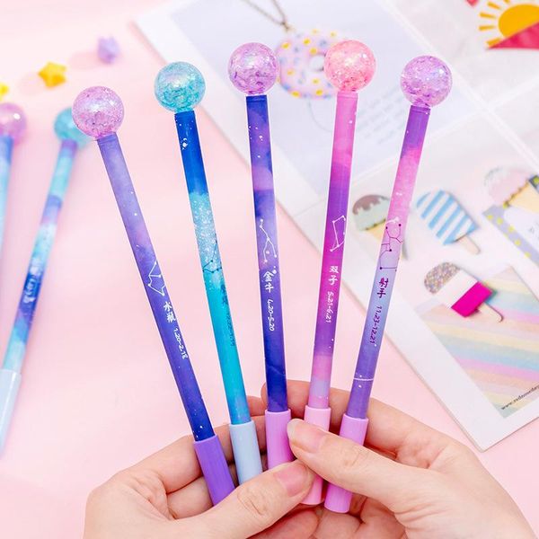 gel pens 1pc twelve constellations 0.38mm black for school chancellory pen kawaii supplies cute
gel pens 1pc twelve constellations 0.38mm black for school chancellory pen kawaii supplies cute