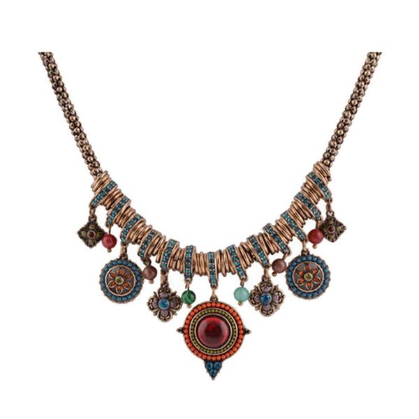 pendant necklaces bohemian maxi choker statement necklace colorful boho crystal turkey jewelry women vintage collar collier, Silver
pendant necklaces bohemian maxi choker statement necklace colorful boho crystal turkey jewelry women vintage collar collier, Silver