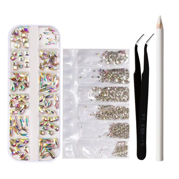 nail art kits chnrmjl 4 designs/set 1box irregular gold ab crystal rhinestones tweezers dotting pen decoration manicure kit tool
nail art kits chnrmjl 4 designs/set 1box irregular gold ab crystal rhinestones tweezers dotting pen decoration manicure kit tool
