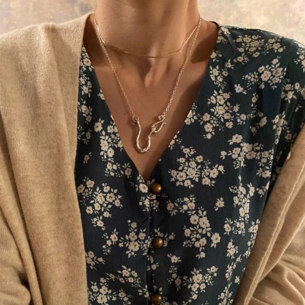 real s925 silver fashion necklace for women jewelry earth choker multilayer bijoux collares mujer collier femme chokers, Golden;silver
real s925 silver fashion necklace for women jewelry earth choker multilayer bijoux collares mujer collier femme chokers, Golden;silver