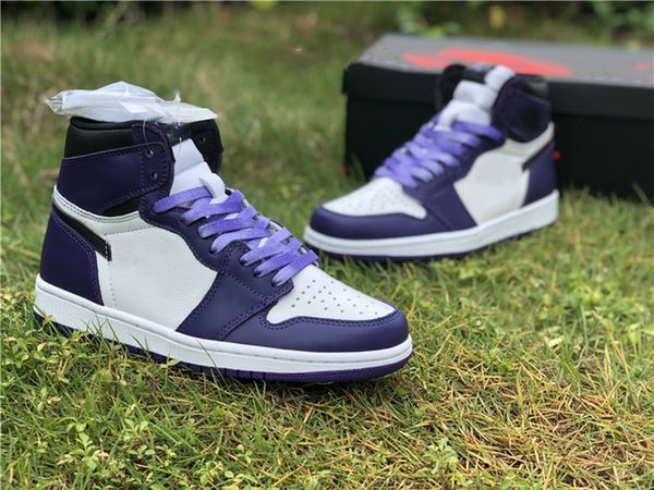 genuine jumpman 1 women's basketball shoes white and purple color ladies sports shoelaces shoebox full size 36--40
genuine jumpman 1 women's basketball shoes white and purple color ladies sports shoelaces shoebox full size 36--40