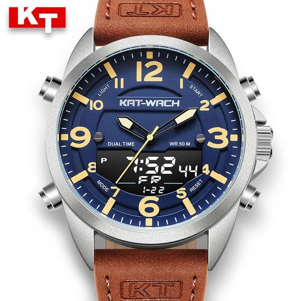wristwatches sale digital watch men sports watches fashion dual display men's 50m waterproof led man military clock relogio, Slivery;brown
wristwatches sale digital watch men sports watches fashion dual display men's 50m waterproof led man military clock relogio, Slivery;brown