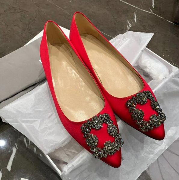 Classics Designer Brand Spring Women Flat Pointed Shoes Square Buckle Drill Silk Fashion Wedding Shoes With Logo, Yellow
Classics Designer Brand Spring Women Flat Pointed Shoes Square Buckle Drill Silk Fashion Wedding Shoes With Logo, Yellow