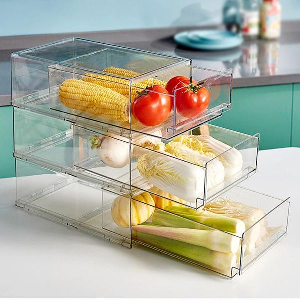 storage bottles & jars kitchen convenience transparent refrigerator organizer box drawer type for er cabinet counter pjop
storage bottles & jars kitchen convenience transparent refrigerator organizer box drawer type for er cabinet counter pjop