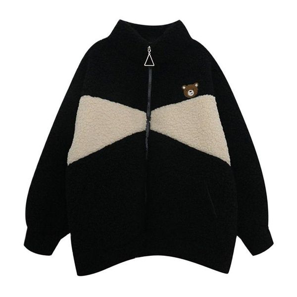 women's hoodies & sweatshirts y2k black faux lambs fur kawaii coat lamb women winter jacket oversize original parkas plus size female f
women's hoodies & sweatshirts y2k black faux lambs fur kawaii coat lamb women winter jacket oversize original parkas plus size female f