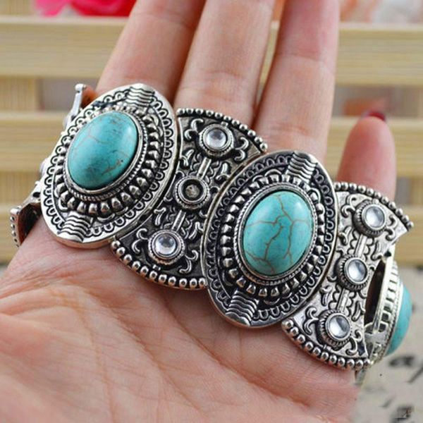 stylish boho women bangles womens retro vintage natural tibetan silver bracelet bangle, Black 
stylish boho women bangles womens retro vintage natural tibetan silver bracelet bangle, Black