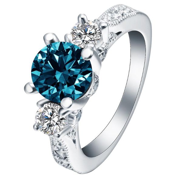 cluster rings arrival silver color wedding ring bridal sets engagement band classic blue cz crystal jewelry for women distribution, Golden;silver
cluster rings arrival silver color wedding ring bridal sets engagement band classic blue cz crystal jewelry for women distribution, Golden;silver
