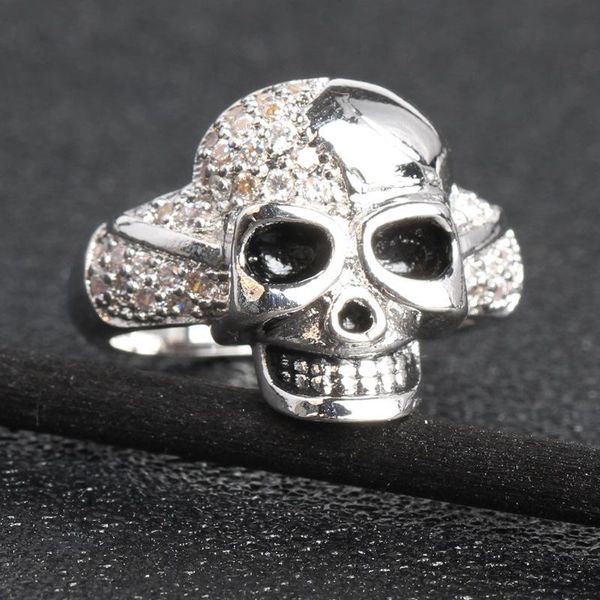 cluster rings retro personality oversized skull ghost head ring jewelry elegant wedding ring, birthday gift, Golden;silver
cluster rings retro personality oversized skull ghost head ring jewelry elegant wedding ring, birthday gift, Golden;silver