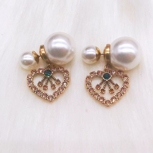 d family 20 new s925 sier needle letter pearl earrings female love diamond fashion tassel temperament, Golden
d family 20 new s925 sier needle letter pearl earrings female love diamond fashion tassel temperament, Golden