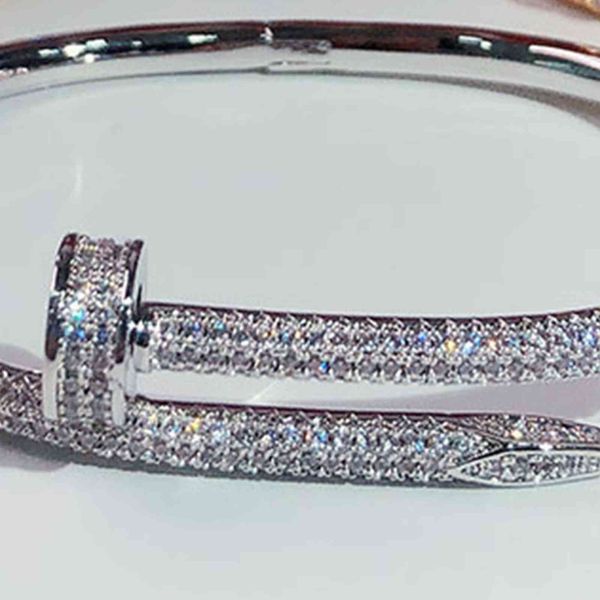 brand bracelet better selling products screw full drill nails gold s women punk for gift luxurious superior quality jewelry bangles, Black
brand bracelet better selling products screw full drill nails gold s women punk for gift luxurious superior quality jewelry bangles, Black