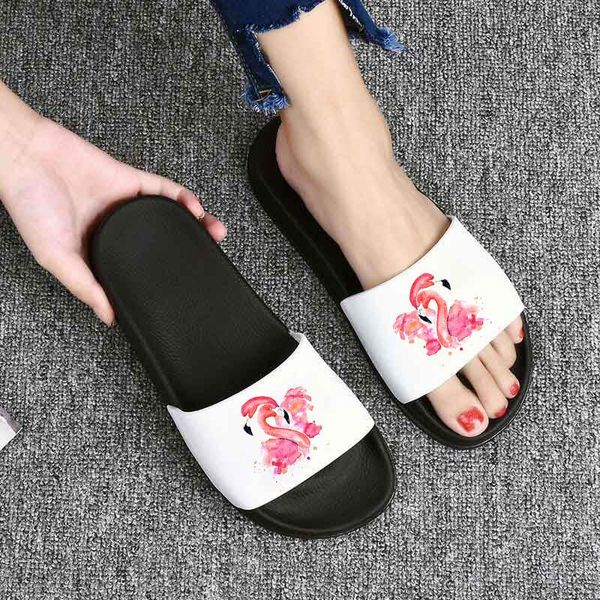 flamingo animal graphic printed women flip flops harajuku female slippers summer slide sandals ladies slippers, Black
flamingo animal graphic printed women flip flops harajuku female slippers summer slide sandals ladies slippers, Black