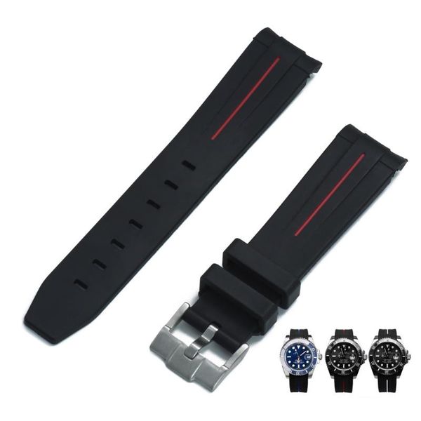 watch bands premium-grade black red strap 20mm 22mm silicone rubber watchbands waterproof diving wristband bracelet silver buckle, Black;brown
watch bands premium-grade black red strap 20mm 22mm silicone rubber watchbands waterproof diving wristband bracelet silver buckle, Black;brown