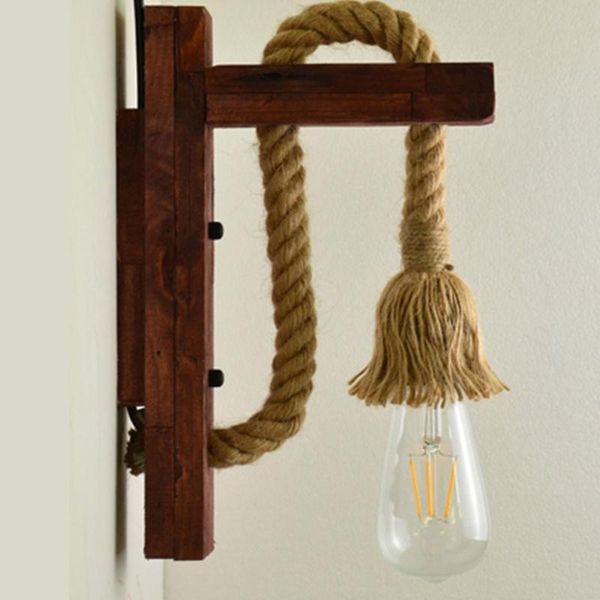 american style pastoral rope wall lamp vintage wooden light for restaurant coffee shop decor(without bulb) outdoor lamps
american style pastoral rope wall lamp vintage wooden light for restaurant coffee shop decor(without bulb) outdoor lamps
