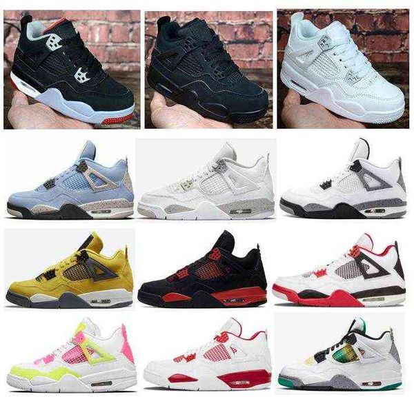 kids 4 bred white oreo university blue lightning basketball shoes 4s children boy girls black cat red thunder pure money sneakers toddlers
kids 4 bred white oreo university blue lightning basketball shoes 4s children boy girls black cat red thunder pure money sneakers toddlers