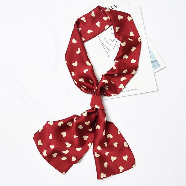 scarves women neck tie ribbon silk scarf heart chain link floralprint girl neckerchief hair band bag handle wraps small, Blue;gray
scarves women neck tie ribbon silk scarf heart chain link floralprint girl neckerchief hair band bag handle wraps small, Blue;gray
