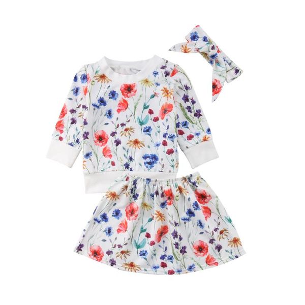 toddler baby girl 0-3t outfit clothes floral shirt sweatshirt skirt+headband 3pcs autumn hooded set clothing sets, White
toddler baby girl 0-3t outfit clothes floral shirt sweatshirt skirt+headband 3pcs autumn hooded set clothing sets, White